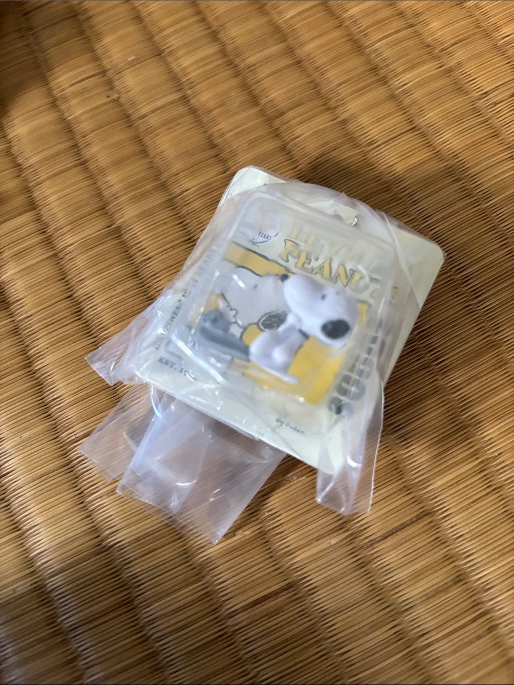 Peanuts Snoopy 75th Anniversary Phone Charm Keychain 2000’s